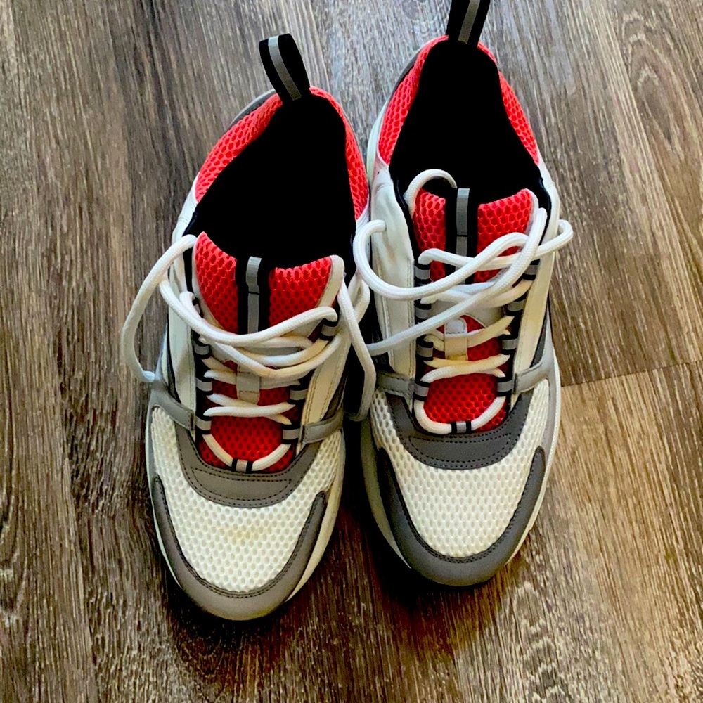 Dior Size 42 Coral & White